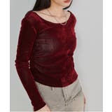 ボルドー2 | バックオープンベロアトップス | RANAN