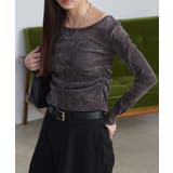 グレー2 | バックオープンベロアトップス | RANAN