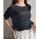 シャーリングラメTシャツ | RANAN | 詳細画像14