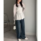 ラインストーンデニムパンツ | RANAN | 詳細画像15 