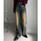 【S~Lサイズ展開】ラインストーンデニムパンツ | RANAN | 詳細画像26