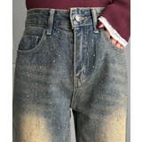 ラインストーンデニムパンツ | RANAN | 詳細画像5 