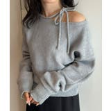 ストラップリボンオフショルニット | RANAN | 詳細画像11 