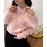 ストラップリボンオフショルニット | RANAN | 詳細画像20 