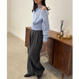 ストラップリボンオフショルニット | RANAN | 詳細画像28 