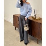 ストラップリボンオフショルニット | RANAN | 詳細画像29 