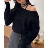 ストラップリボンオフショルニット | RANAN | 詳細画像3 