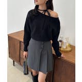 ストラップリボンオフショルニット | RANAN | 詳細画像4 