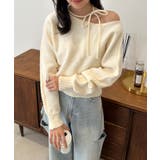 ストラップリボンオフショルニット | RANAN | 詳細画像7 