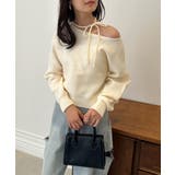 ストラップリボンオフショルニット | RANAN | 詳細画像9 