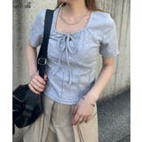フロントリボンギャザーTシャツ | RANAN | 詳細画像5