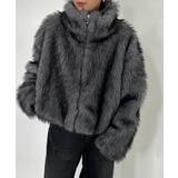 <solleim>MIXカラーショート丈フェイクファーブルゾン | RANAN | 詳細画像11