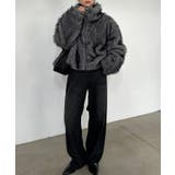 <solleim>MIXカラーショート丈フェイクファーブルゾン | RANAN | 詳細画像13