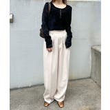 シアーベロアヘンリーネックトップス | RANAN | 詳細画像10 