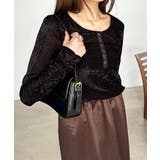 シアーベロアヘンリーネックトップス | RANAN | 詳細画像11 