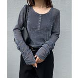 シアーベロアヘンリーネックトップス | RANAN | 詳細画像16 