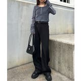 シアーベロアヘンリーネックトップス | RANAN | 詳細画像18 