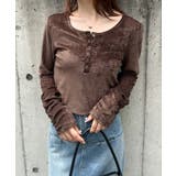 シアーベロアヘンリーネックトップス | RANAN | 詳細画像19 