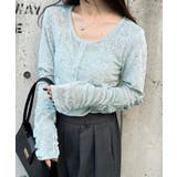 シアーベロアヘンリーネックトップス | RANAN | 詳細画像32 