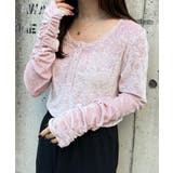 シアーベロアヘンリーネックトップス | RANAN | 詳細画像35 