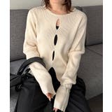 フロントホールリブニット | RANAN | 詳細画像8 