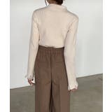 <solleim>襟付きラインリブニット | RANAN | 詳細画像15