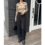 <solleim>襟付きラインリブニット | RANAN | 詳細画像5