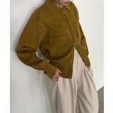 <solleim>ダブルジップ襟付きニットブルゾン | RANAN | 詳細画像4