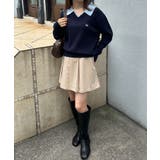 刺繍入りレイヤード襟ニット | RANAN | 詳細画像25 