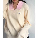 刺繍入りレイヤード襟ニット | RANAN | 詳細画像35