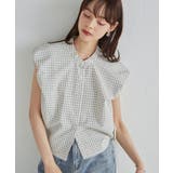 パフショルダーコンパクトチェックシャツ | RANAN | 詳細画像14