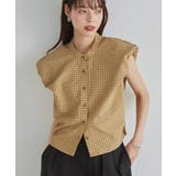 パフショルダーコンパクトチェックシャツ | RANAN | 詳細画像4