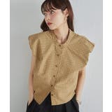 パフショルダーコンパクトチェックシャツ | RANAN | 詳細画像7