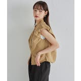 パフショルダーコンパクトチェックシャツ | RANAN | 詳細画像8