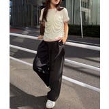 シャーリングレイヤードTシャツ | RANAN | 詳細画像15