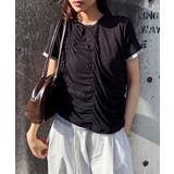 シャーリングレイヤードTシャツ | RANAN | 詳細画像17