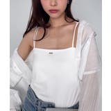 カップ付きダブルストラップキャミソール | RANAN | 詳細画像17 