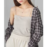 カップ付きダブルストラップキャミソール | RANAN | 詳細画像8 