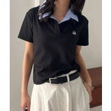 ブラックケイ | レイヤード襟付きカットソー | RANAN