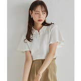 襟付きポロカットブラウス | RANAN | 詳細画像10 