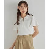 襟付きポロカットブラウス | RANAN | 詳細画像12 