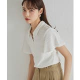 襟付きポロカットブラウス | RANAN | 詳細画像13 