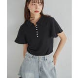 襟付きポロカットブラウス | RANAN | 詳細画像20 