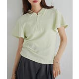 襟付きポロカットブラウス | RANAN | 詳細画像23 