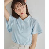 襟付きポロカットブラウス | RANAN | 詳細画像3 