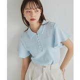 襟付きポロカットブラウス | RANAN | 詳細画像4 