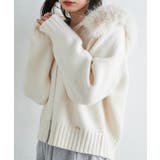 フードファージップカーディガン | RANAN | 詳細画像1