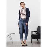 リブ編 トッパー ロングカーディガン | LAPULE  | 詳細画像7