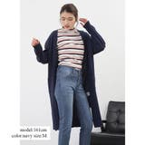 リブ編 トッパー ロングカーディガン | LAPULE  | 詳細画像14
