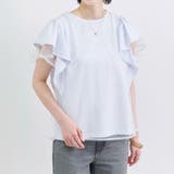 Tシャツ レディース フリル | LAPULE | 詳細画像4